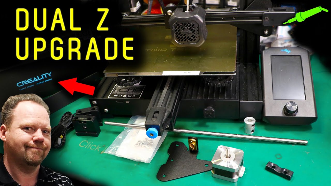 🔴 Обновление Creality Ender 3 V2 Dual Z — устранение проблем с осью Z! — № 1079