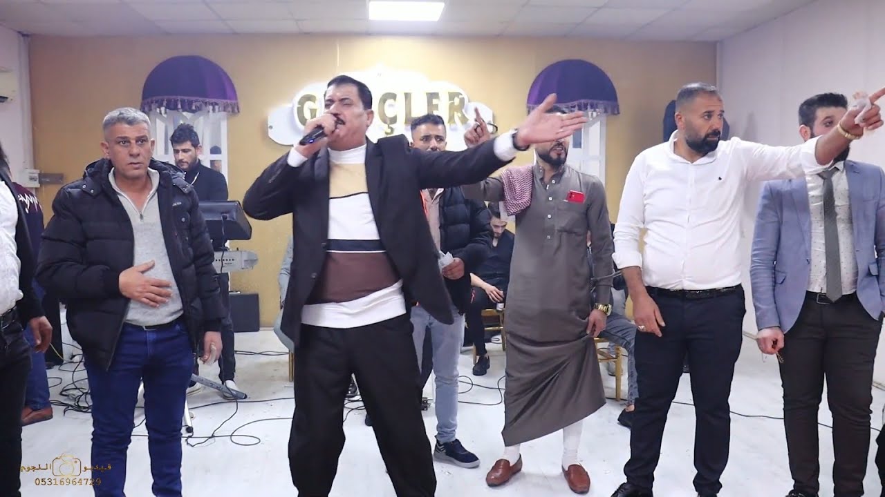افراح عشيرة النعيم أهالي  كفر نوران حفل زفاف العريس أحمد أبوحسن أحيى الحفل الفنان ربيع البصري   #3k