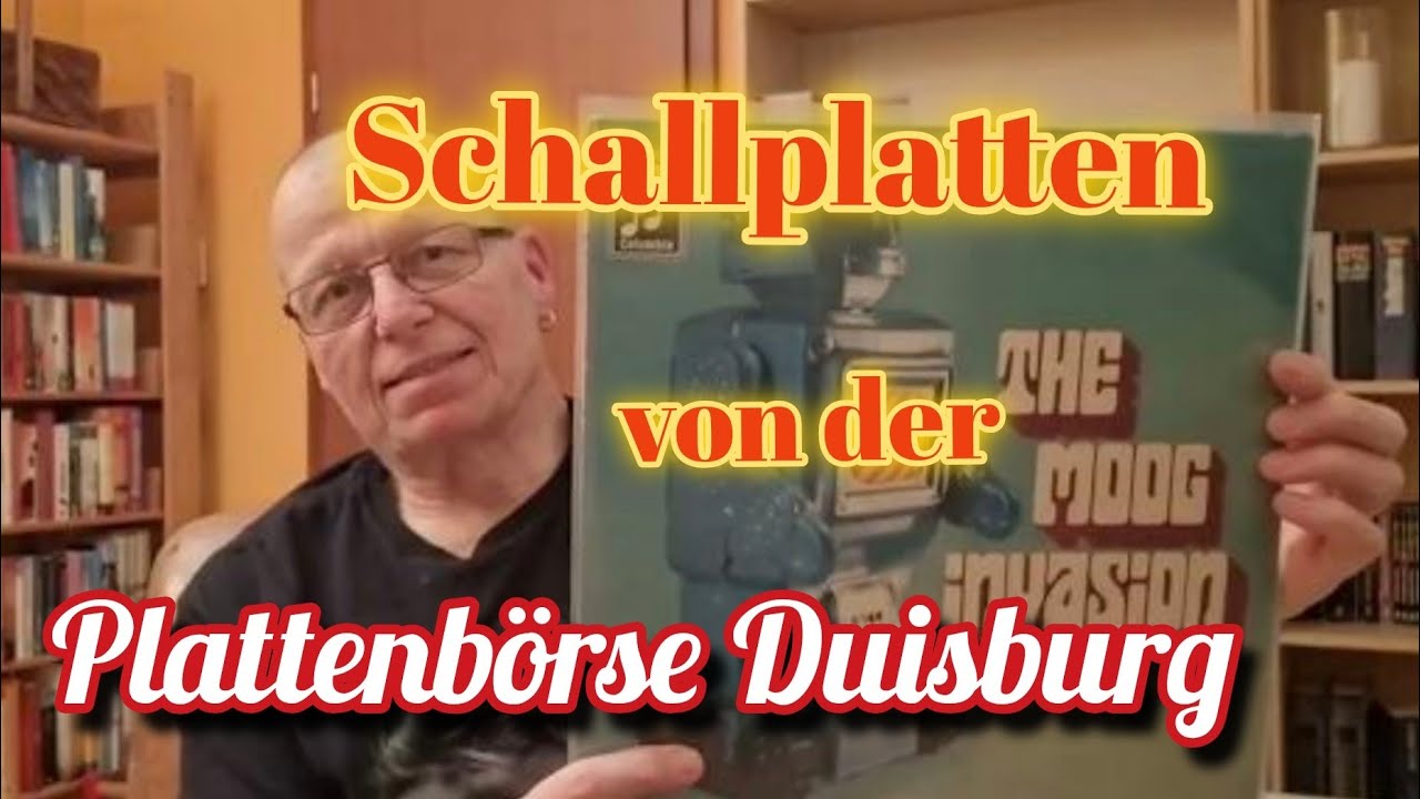 Schallplatten von der Plattenbörse in Duisburg 
