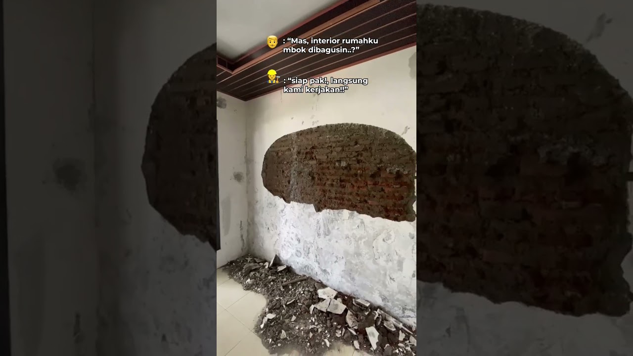 Renovasi interior rumah minimalis hasilnya keren banget😍