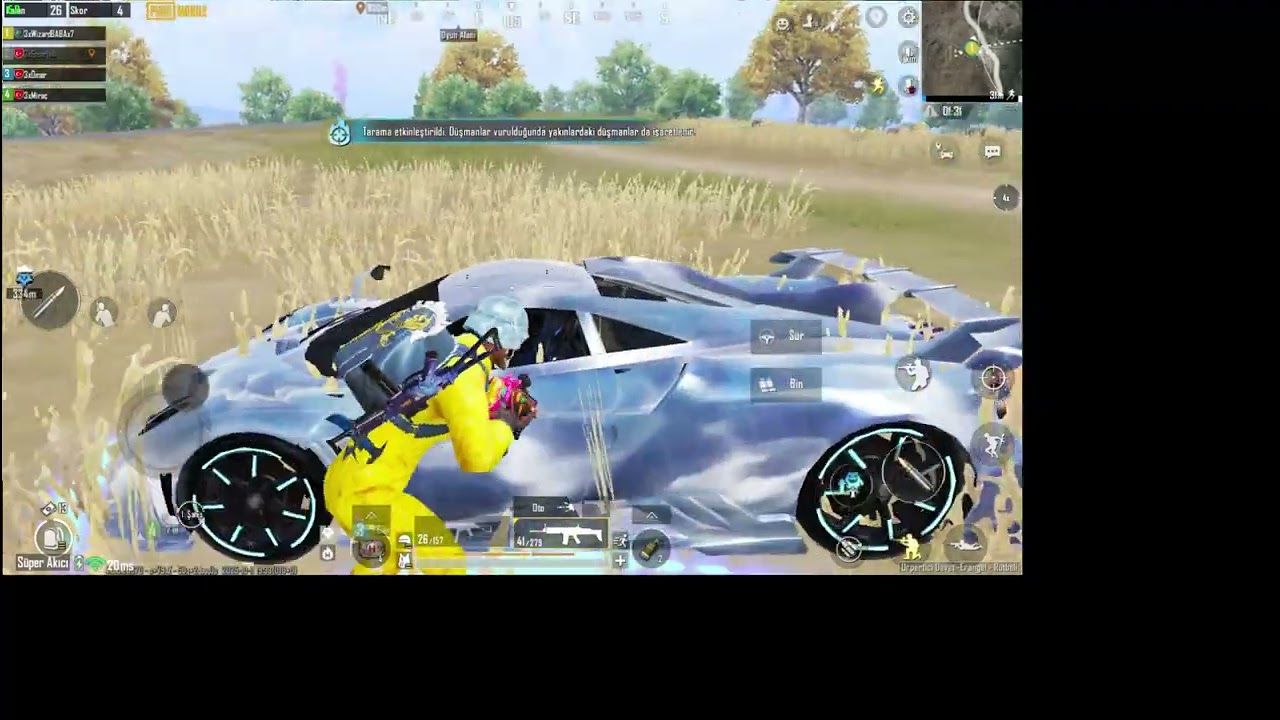 @PubgZaferGunlukleri  GHOST ABİ ELLERİNİZE SAĞLIK