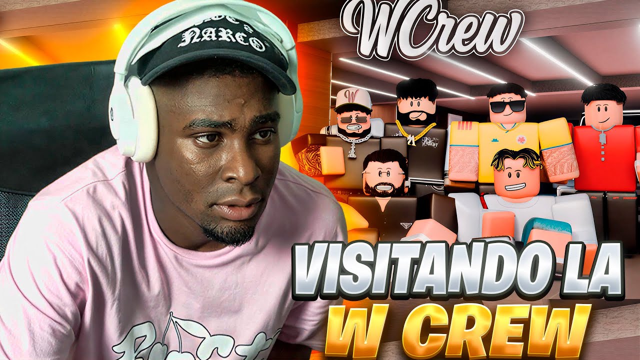 ¡VISITANDO LA W CREW EN ROBLOX!