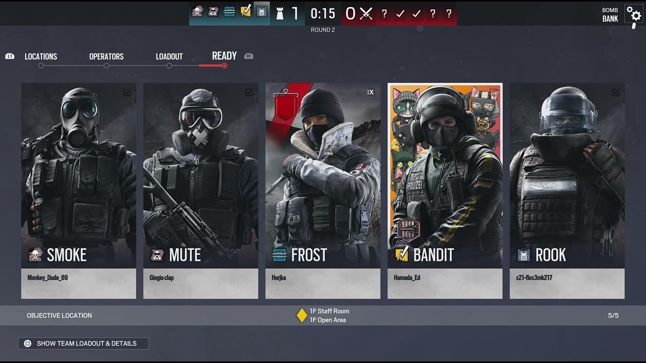 playing Tom Clancy's Rainbow Six Siege