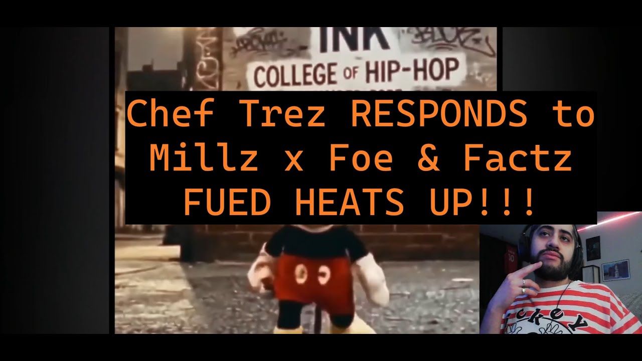 Chef Trez RESPONDS to MILLZ x Foe & Factz FUED HEATS UP!!!