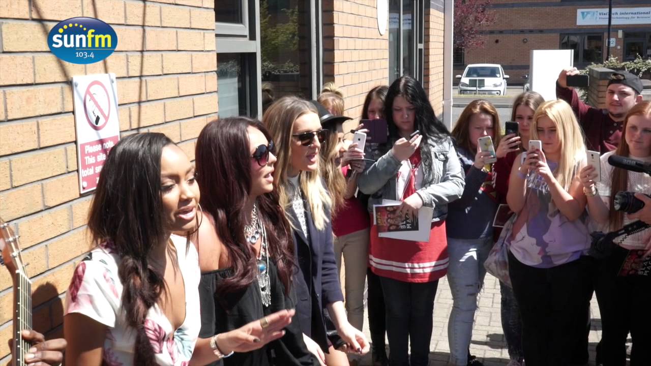 Little Mix at the Sun FM studios!