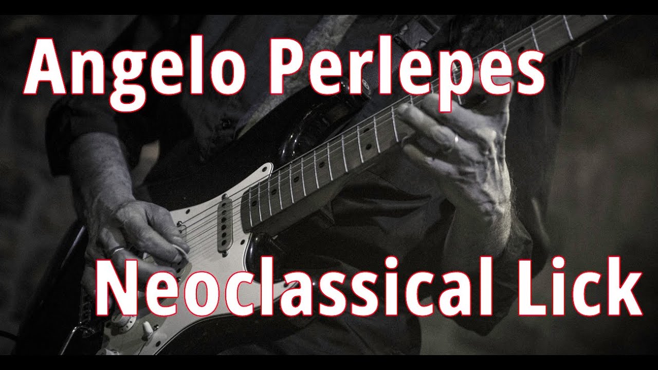 GR175 Angelo Perlepes Super Neoclassical Lick | Ασκηση τεχνικης