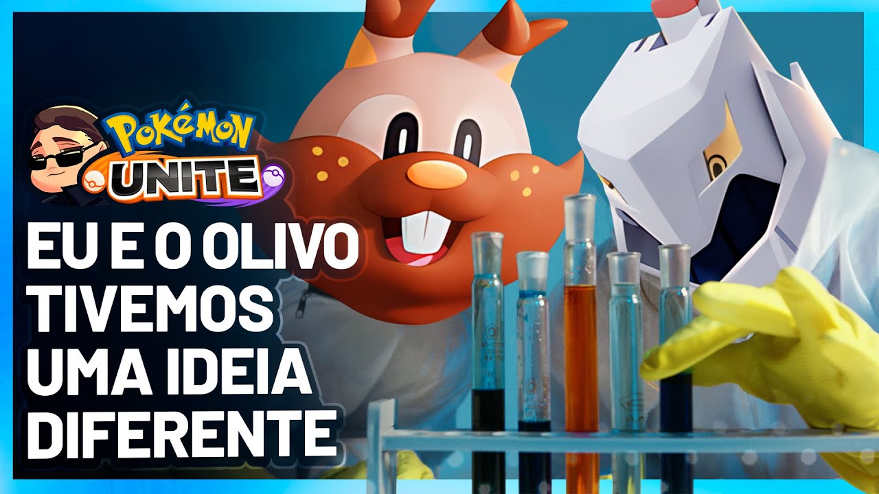 EU E O OLIVO TIVEMOS IDEIAS MIRABOLANTES ESSE JOGO! Pokemon Unite Duraludon Gameplay