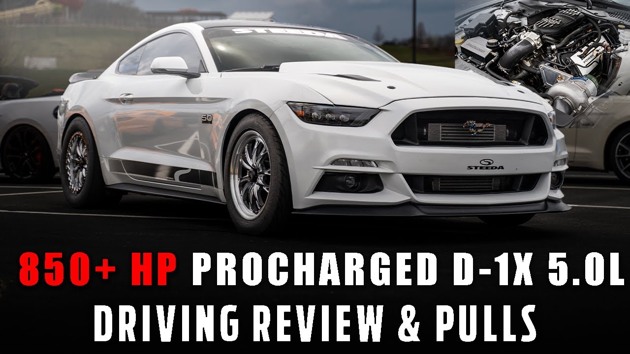 850+ л.с. ProCharged S550 Mustang — за рулем БЕЗУМНОЙ сборки Coyote моего приятеля!