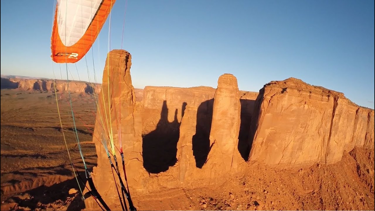 Paramotor Sunrise Cruise Through Monument Valley