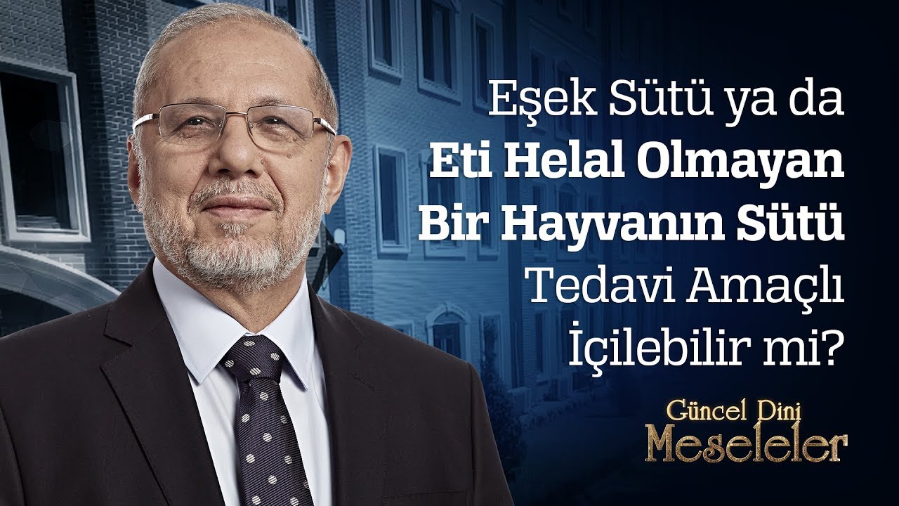Eşek Sütü ya da Eti Helal Olmayan Bir Hayvanın Sütü Tedavi Amaçlı İçilebilir mi?