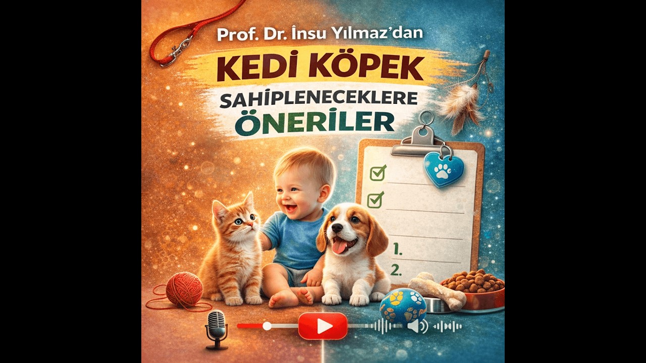 Prof. Dr. İnsu Yılmaz'dan kedi köpek sahipleneceklere öneriler