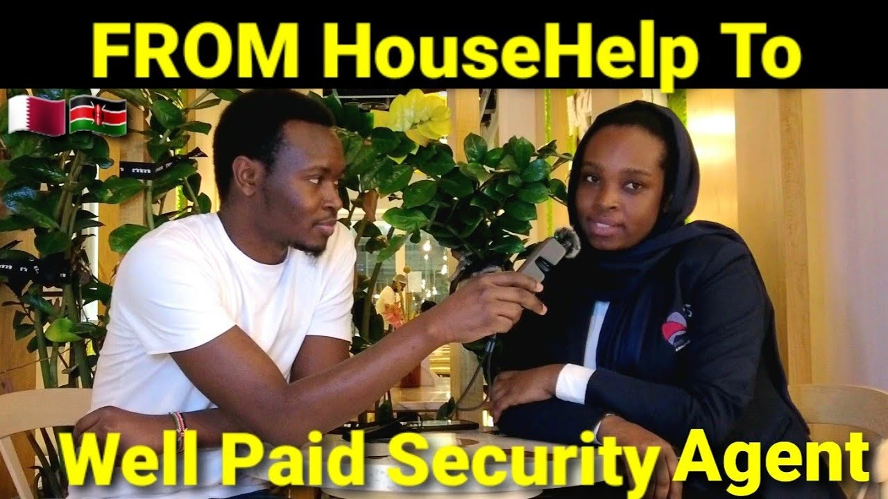 From A HouseHelp (Kadama) At 19Yrs To Security Customer Service Agent in QATAR Ft Wray Digital Media