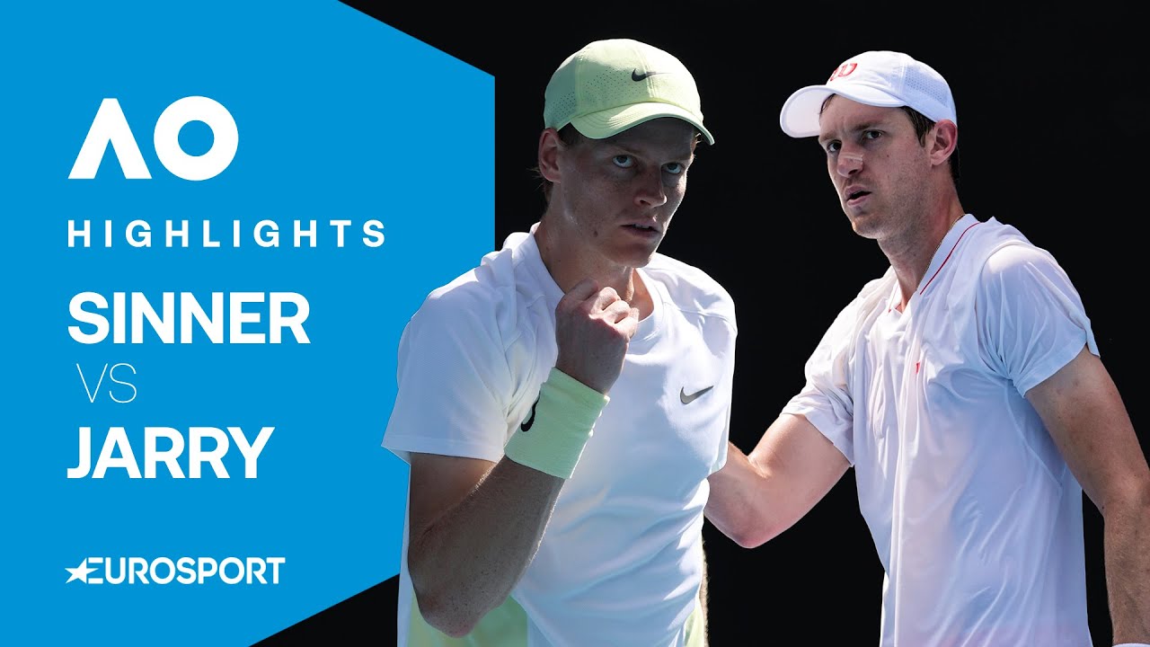 Jannik Sinner vs Nicolas Jarry | Round One | Australian Open 2025 Extended Highlights 🇦🇺