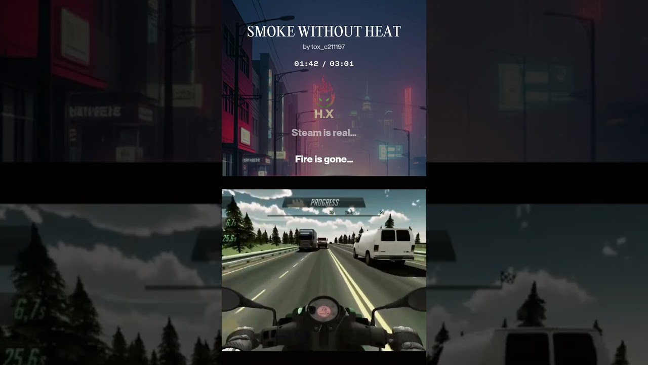 Smoke Without Heat 🖤 Night Drift Vibes (full version)