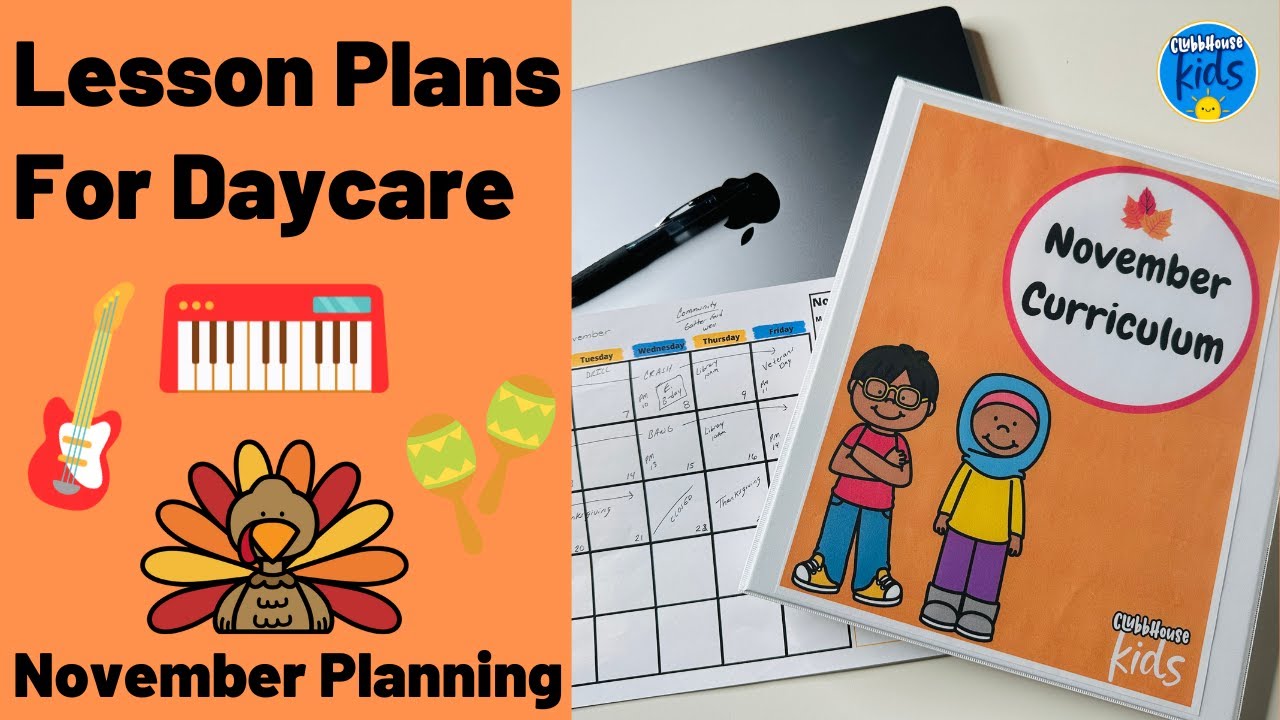 Lesson Plans for November Daycare