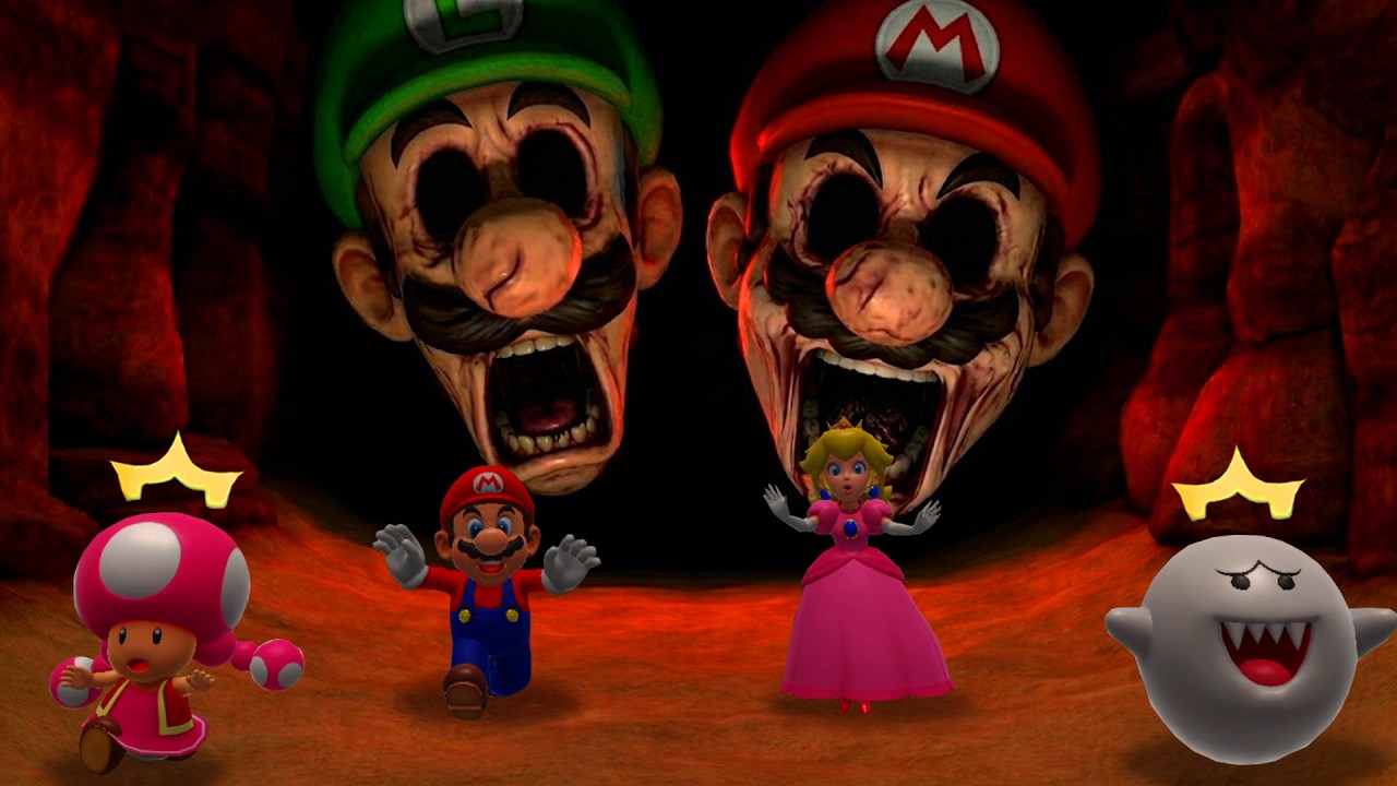 Super Mario Party Jamboree Minigames - Toadette Vs Mario Vs Peach Vs Boo (Master CPU)