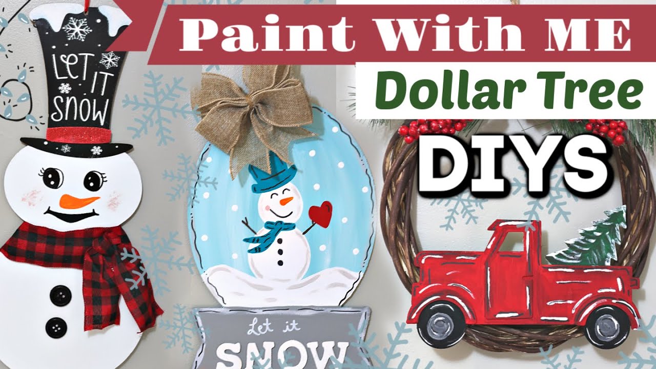 DIY Christmas Decor 2019 | Dollar Tree Makeovers | Krafts by Katelyn