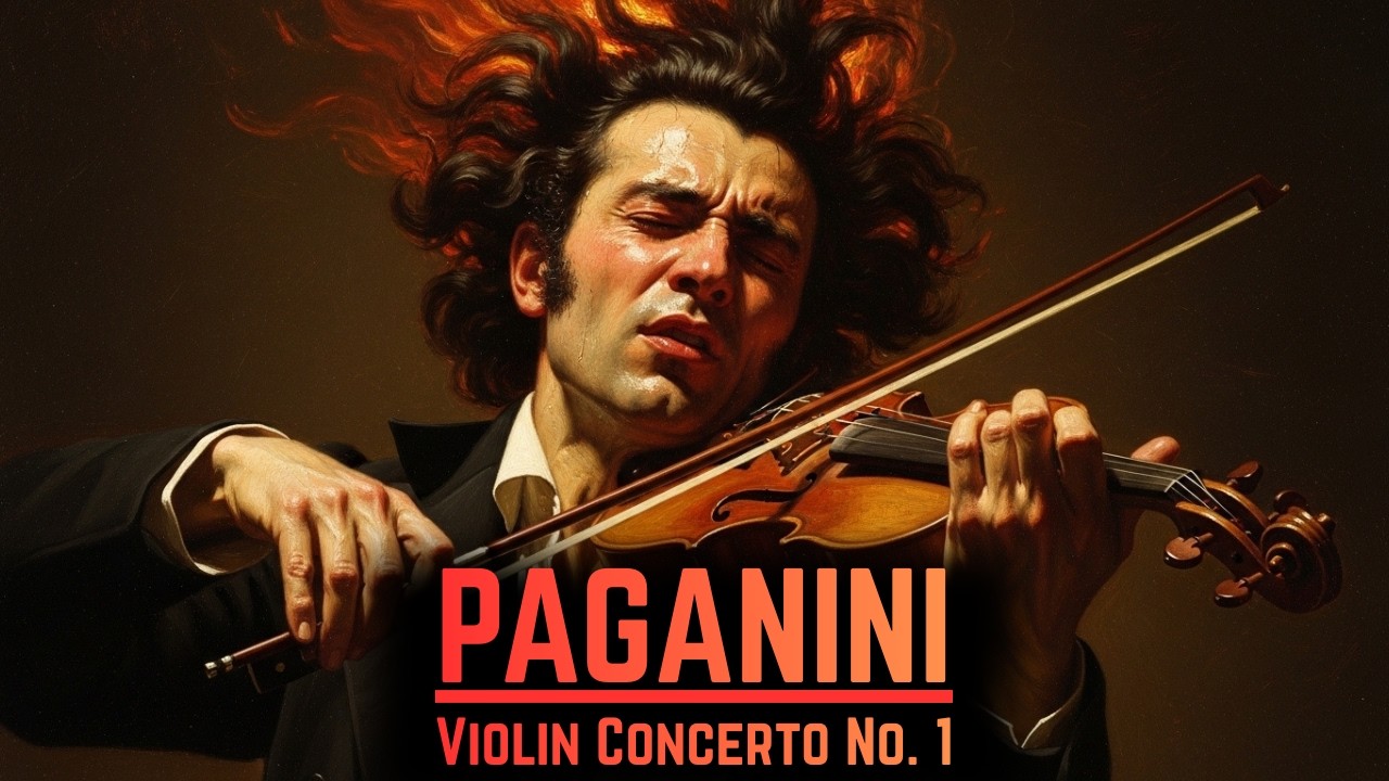 Niccolò Paganini – Violin Concerto No. 1 in D Major | Virtuoso Romantic Era Violin Masterpiece