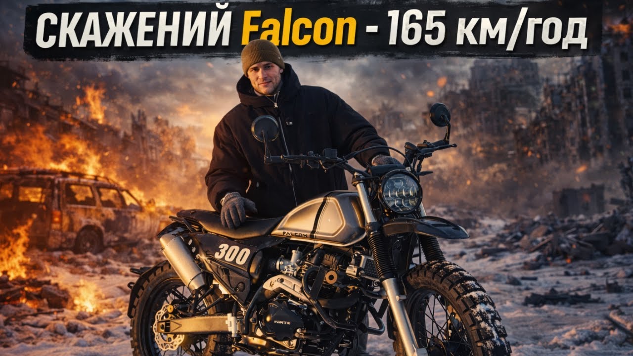 Мотоцикл FORTE FALCON 300