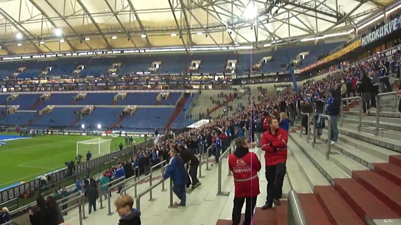 Schalke Dortmund  BLOCKSTURM der Dortmunder Ultras