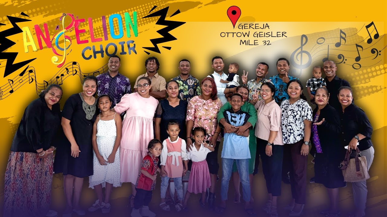 Angelion Choir ll Via Dolorosa (Godlief Soumokil - 2003) ll (live Gereja Ottow Geisler, Mile 32)