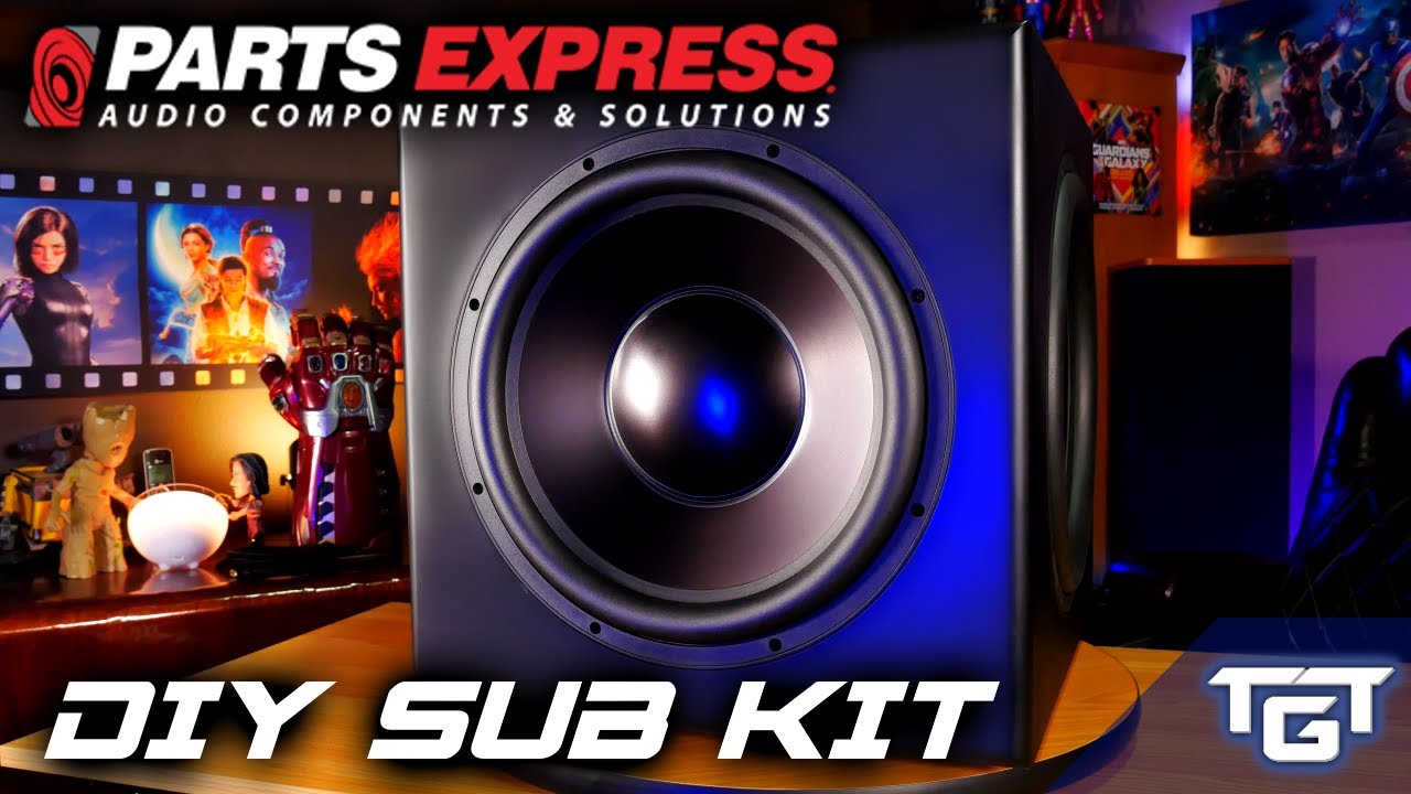 СОЗДАНИЕ БЮДЖЕТНОГО 15-ДЮЙМОВОГО САБВУФЕРА СВОИМИ РУКАМИ | Parts Express Dayton Audio Reference 1...