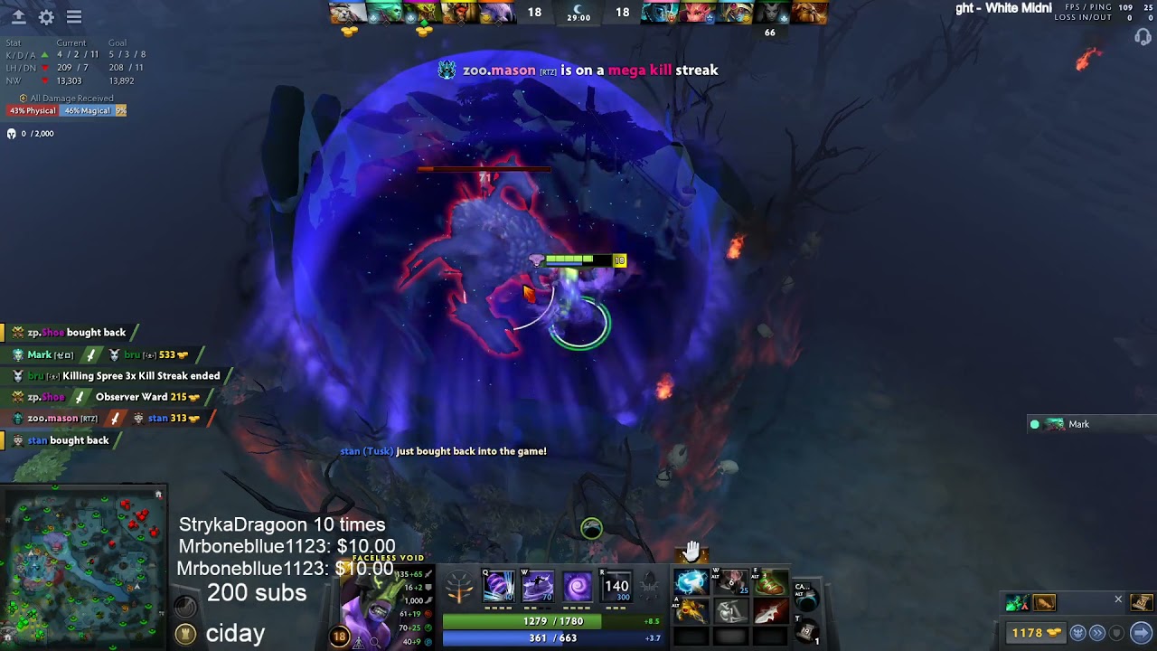 when EE-sama use 100% of his brain to secure rosh