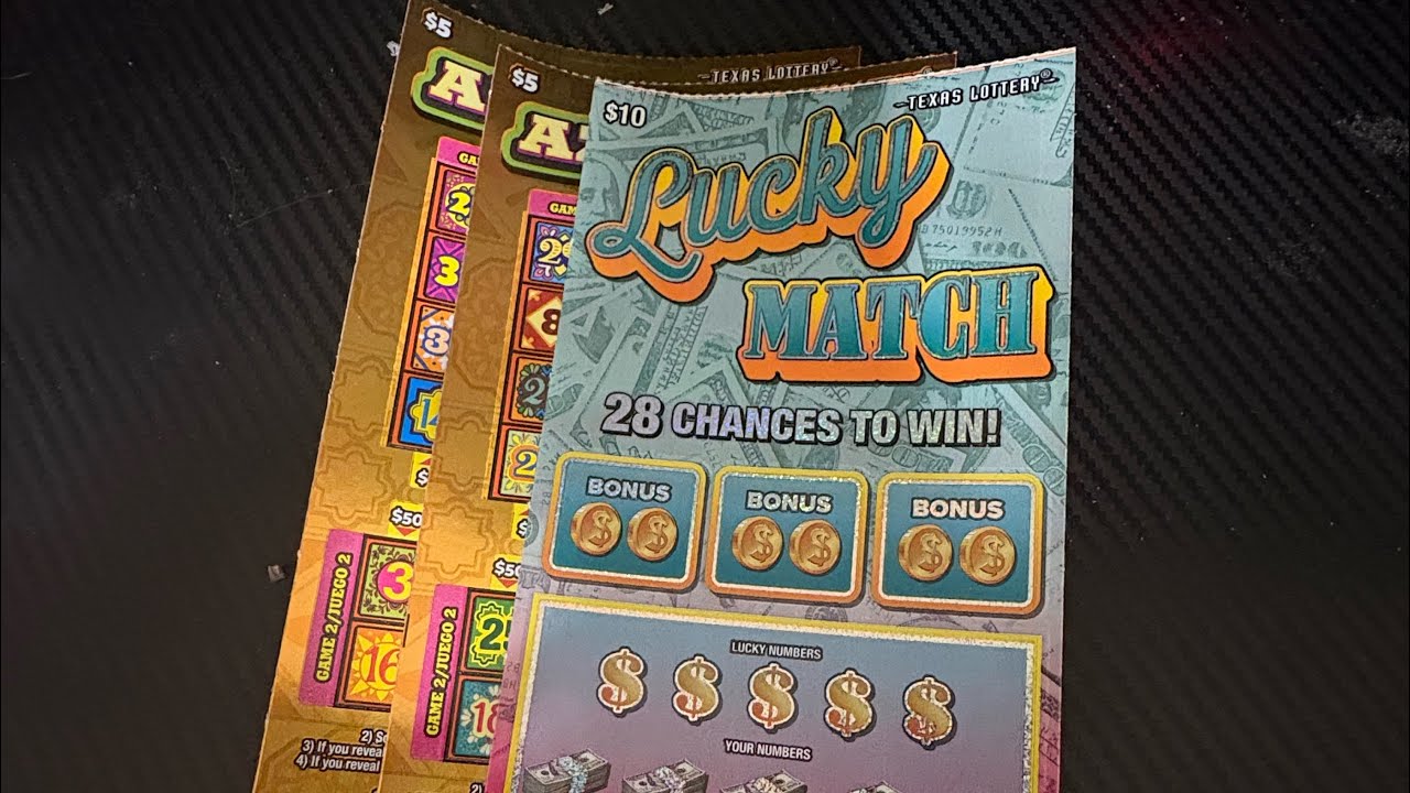 Lucky match & azulejos #lottery #texaslotteryscratchoffs 