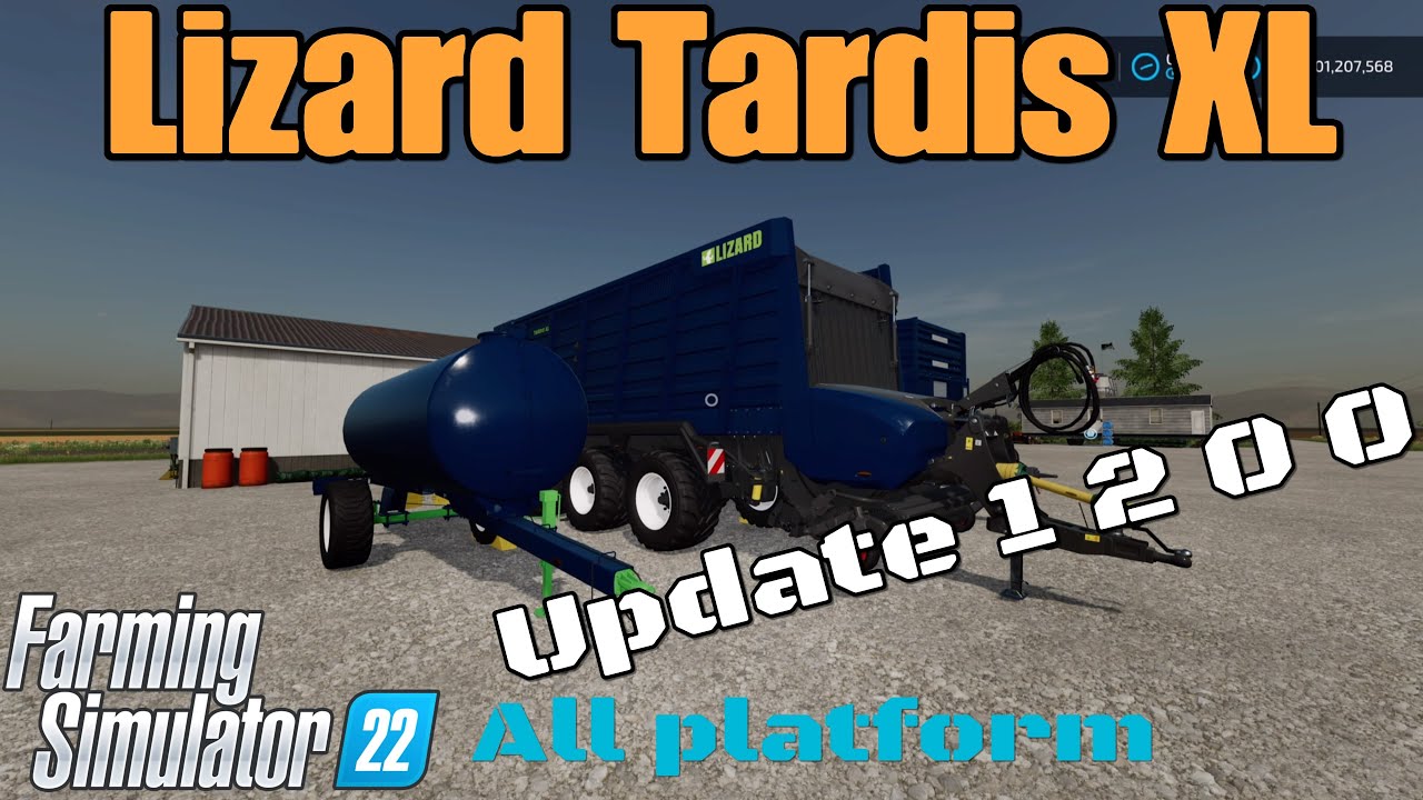 Lizard Tardis XL / UPDATE for all platforms on FS22