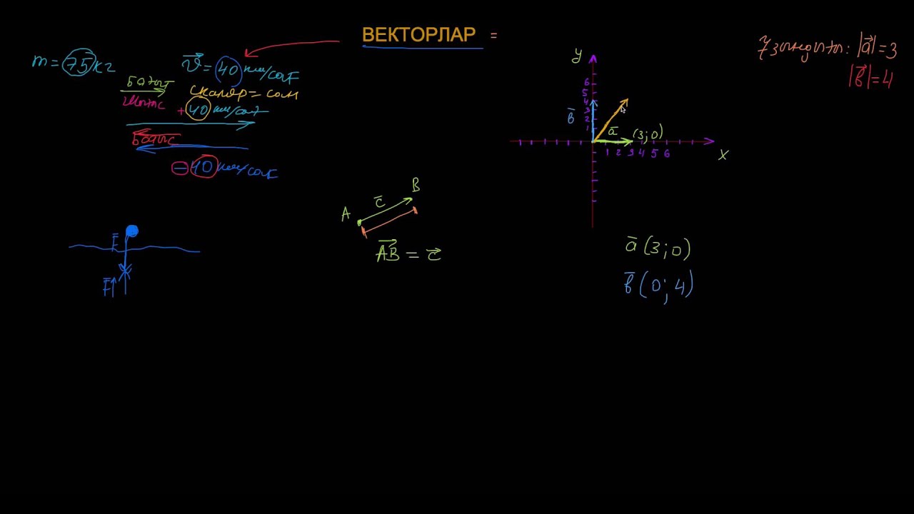 Векторлар
