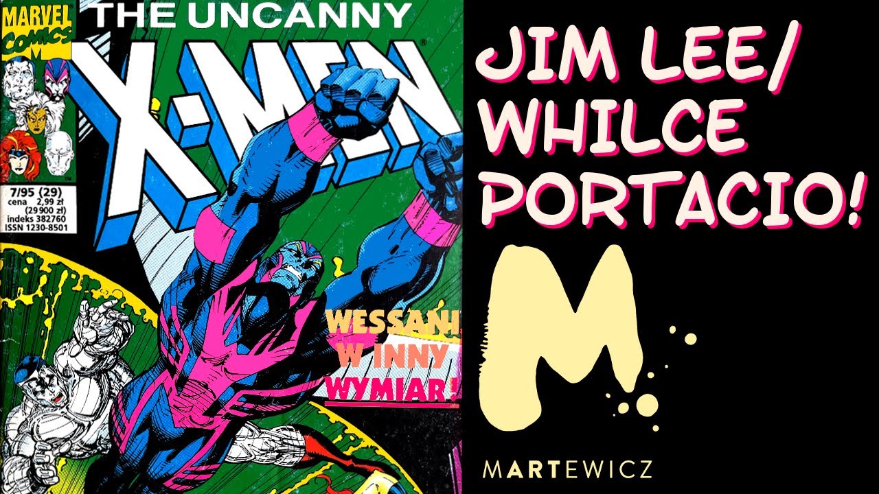 X-MEN 7/95: JIM LEE I WHILCE PORTACIO -- KTO CO NARYSOWAŁ? Z Archiwum TM-Semic!