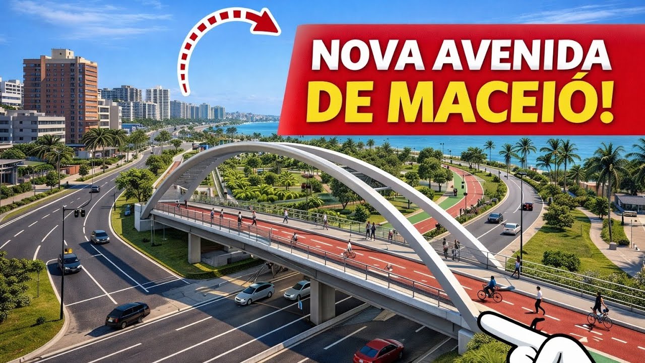 Nova avenida de Maceió