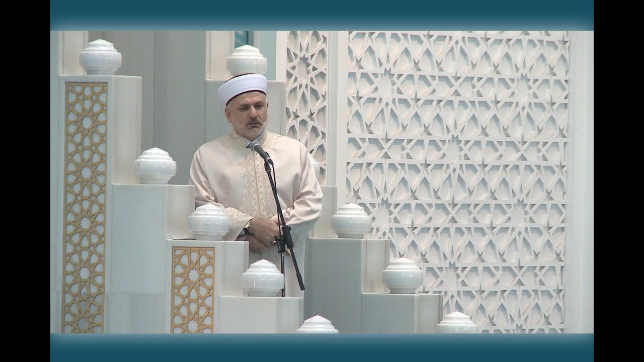 Ahmet Hamdi Akseki Camii’nde temsilen Cuma namazı kılındı
