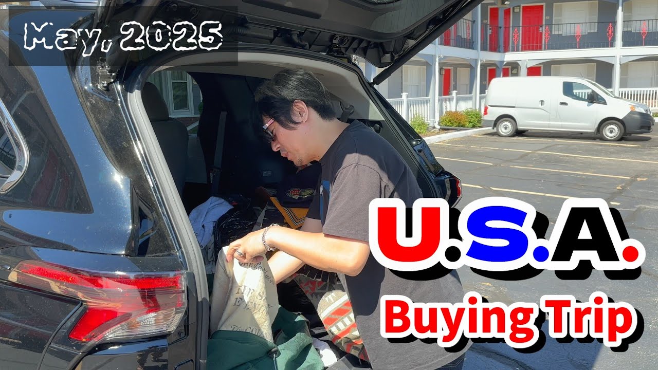 【2025年5月買付け①】アメリカ東海岸のアンティークショーへ with HOMIES桒原さん