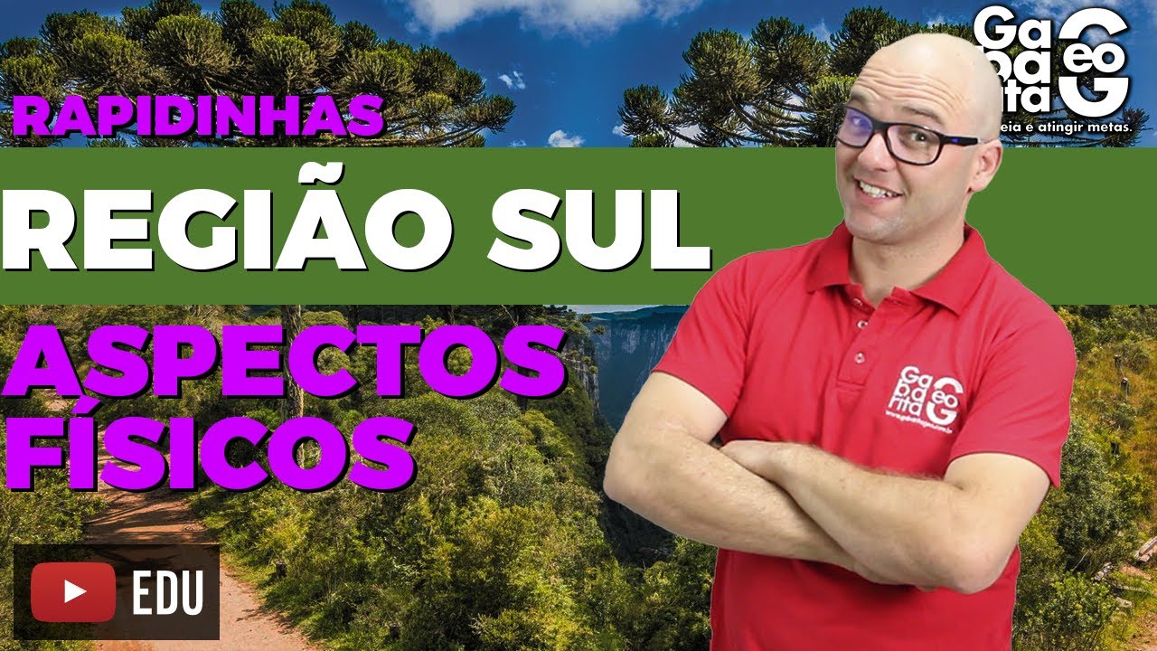 Regi&atilde;o Sul - Caracter&iacute;sticas F&iacute;sicas - Geografia | Rapidinhas