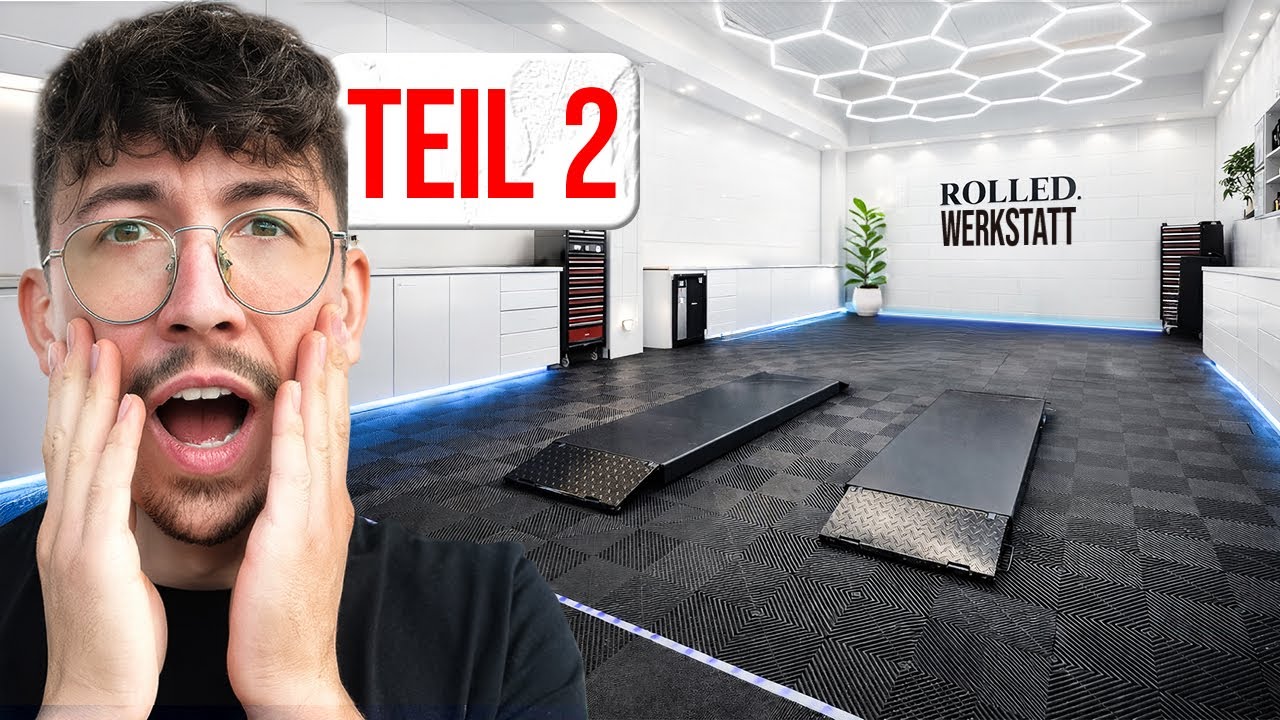 Ich baue die PERFEKTE TRAUMWERKSTATT! Teil 2/2