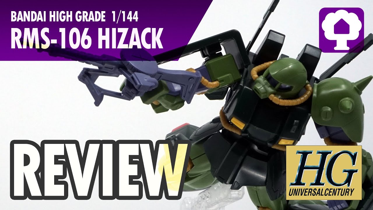 HGUC 1/144 Hizack Review - Hobby Clubhouse | Z Gundam Titans and EFSF Model and Gunpla