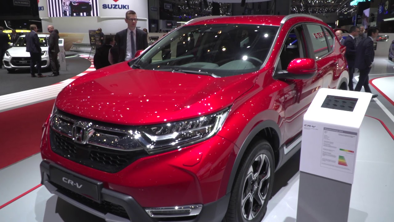 HONDA - Genewa 2018 - nowy CR V i sportowa inwazja