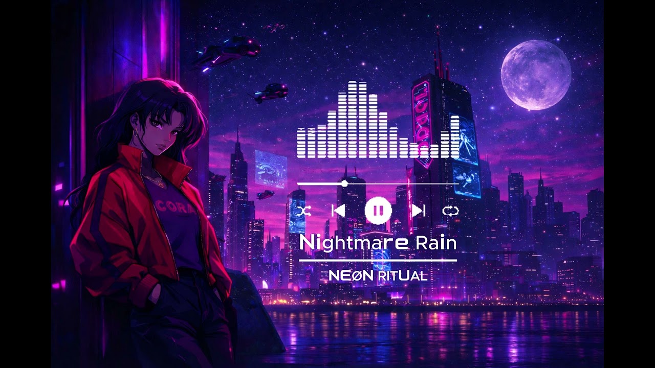 Nightmare Rain🌆 | #synthwave #80smusic #spacewave #darkwawe #DeepHouseMix