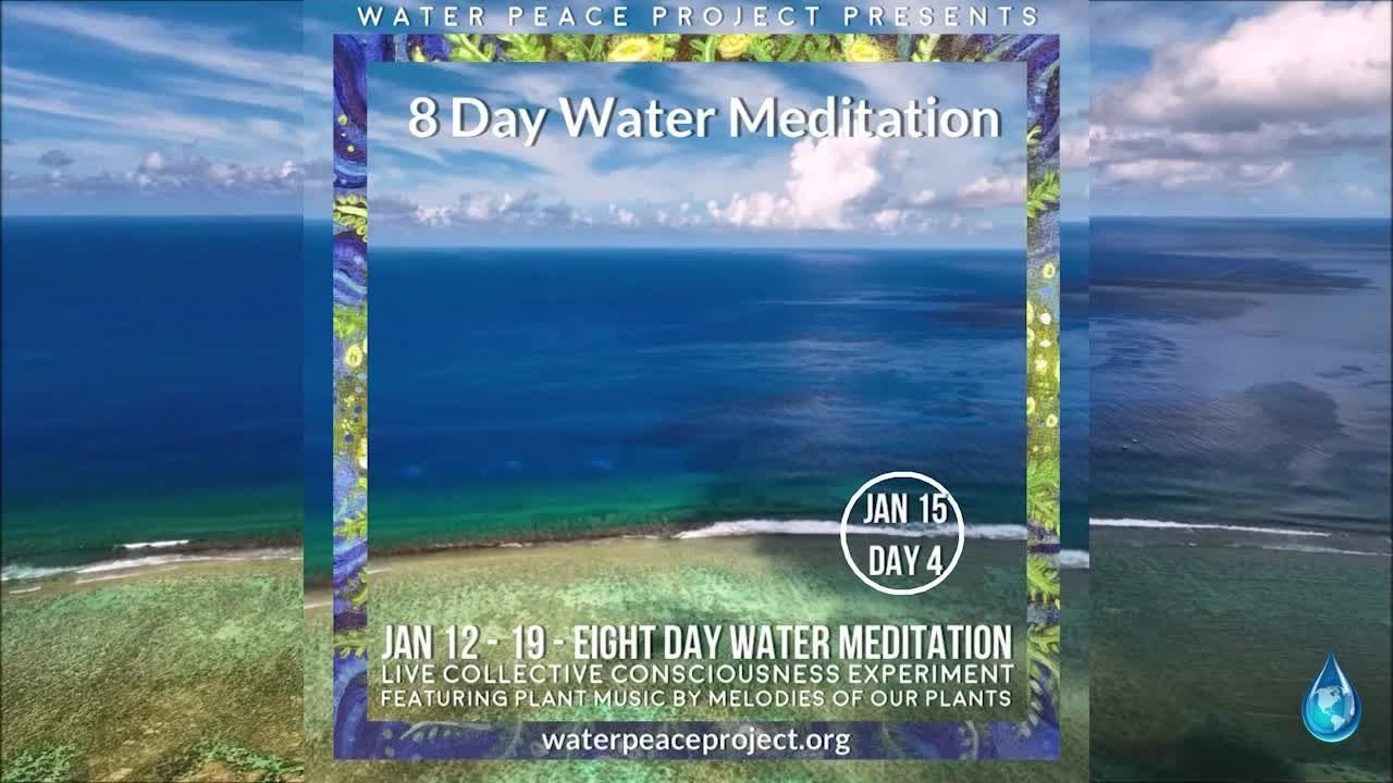 JAN 15 Day 4 of 8 Day Water Meditation & Consciousness Experiment Featuring Plant Music -2026.