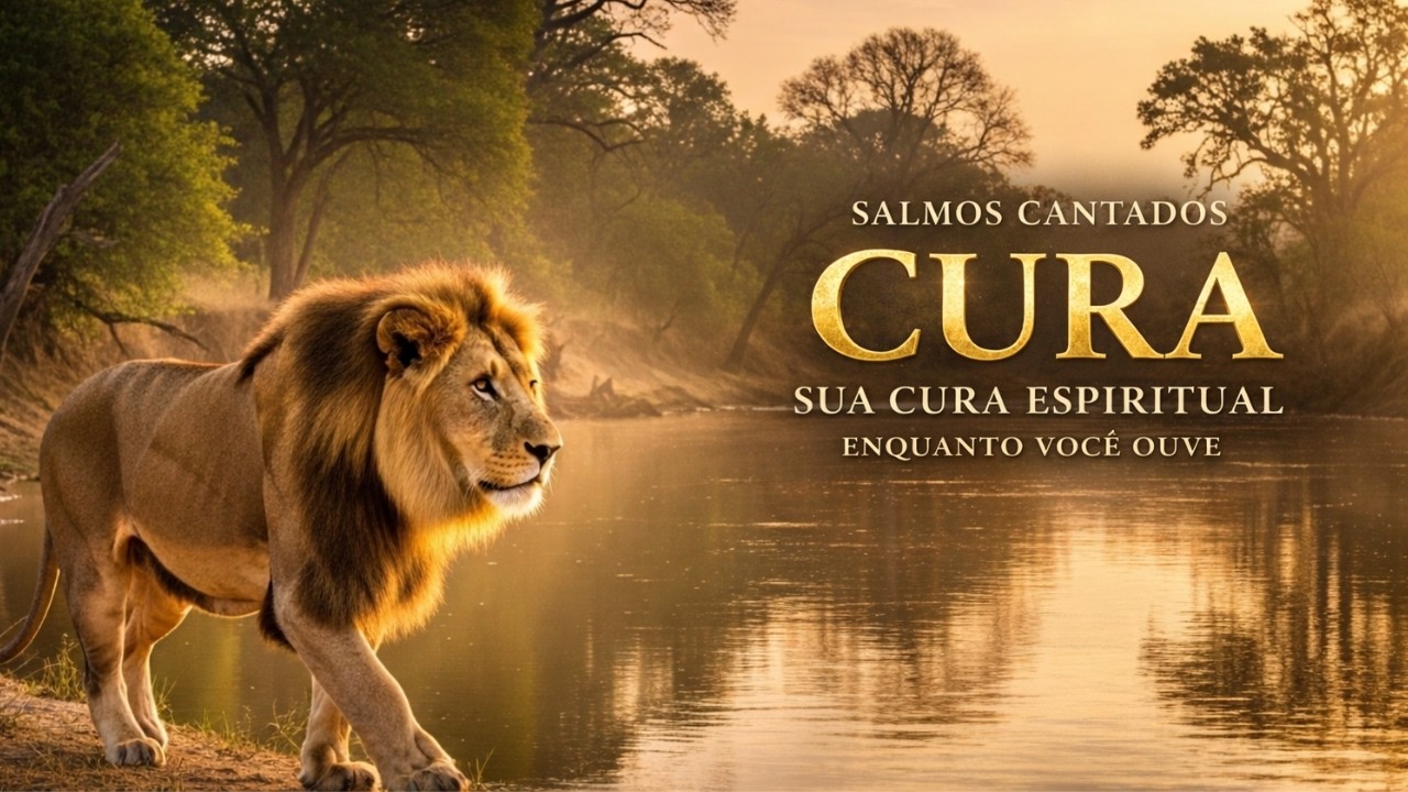 🎶 Salmos Cantados  | Sua Cura Espiritual Enquanto Você Ouve