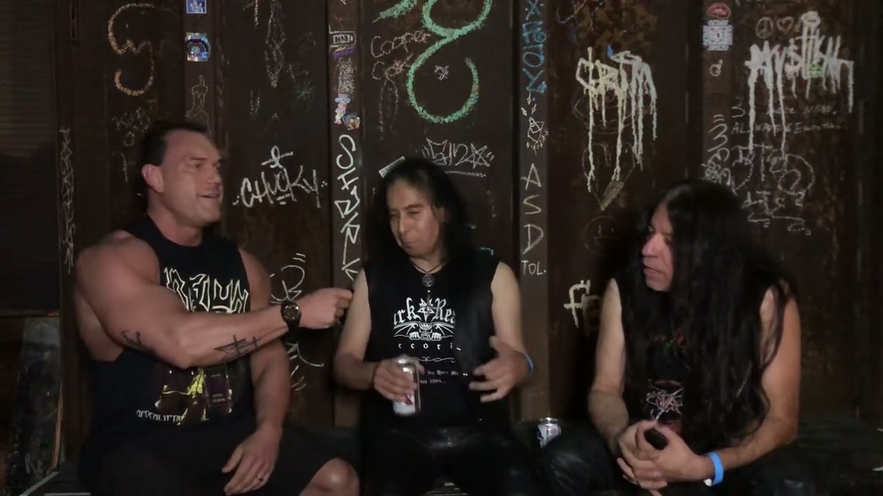 Sadistic Intent Cortez brothers letting the kiddos know where true non baggy pants Death Metal began
