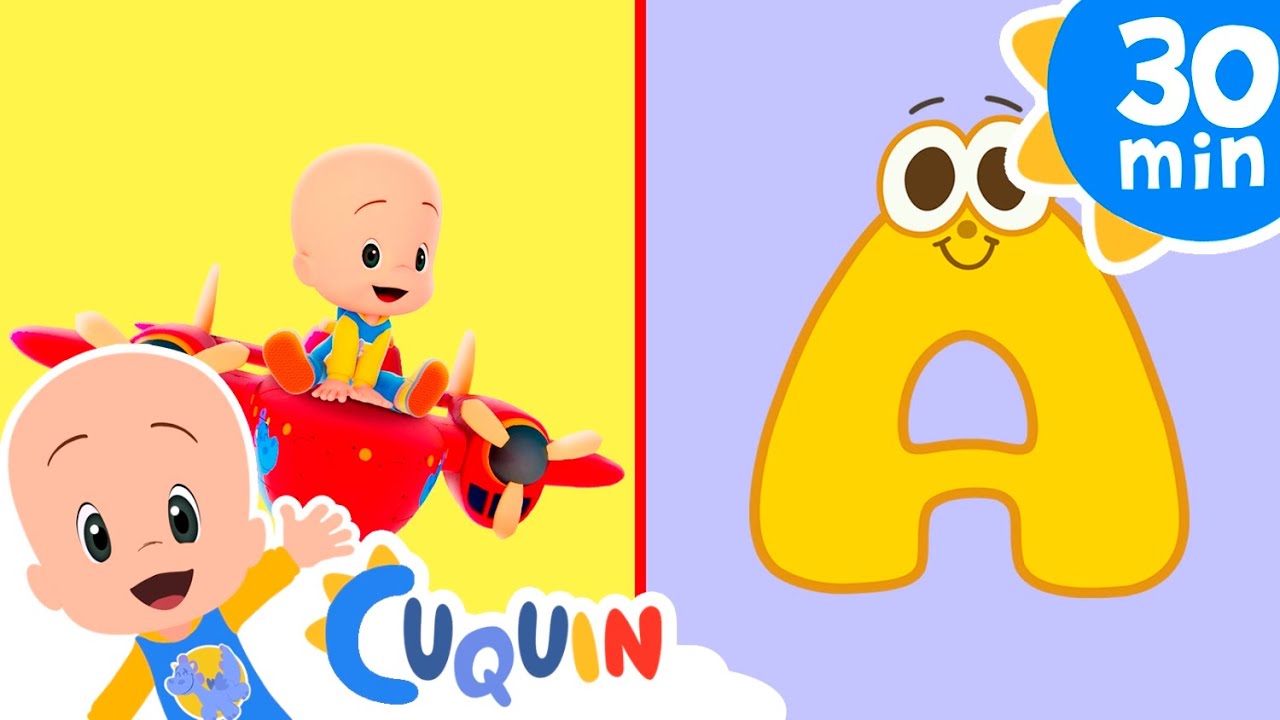 ABC uppercase letteers | Cleo & Cuquin: Educational videos for children