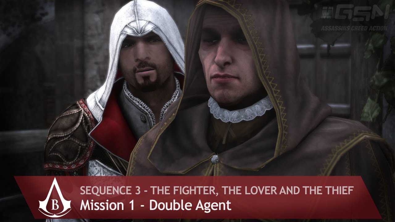 Assassin's Creed: Brotherhood — Часть 3 — Миссия 1 — Двойной агент (100% синхронизация)