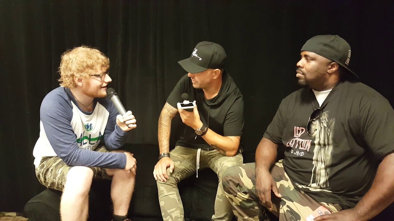 Ed Sheeran Chats With Billy the Kidd and Pooh from 106.1 KISS-FM