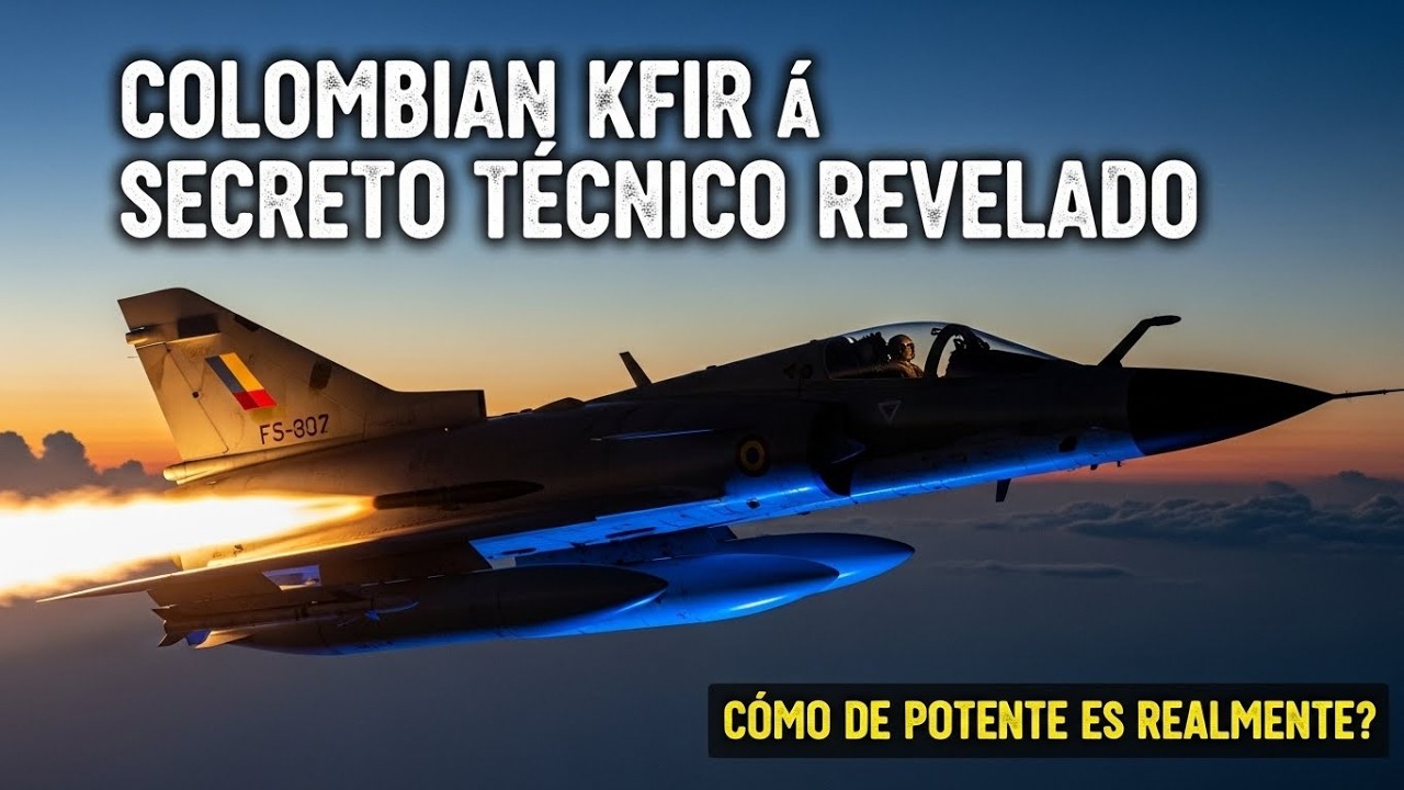 Fuerza Aérea Colombiana Bajo Lupa: ¿Siguen los Kfir Siendo un Rival Temible?