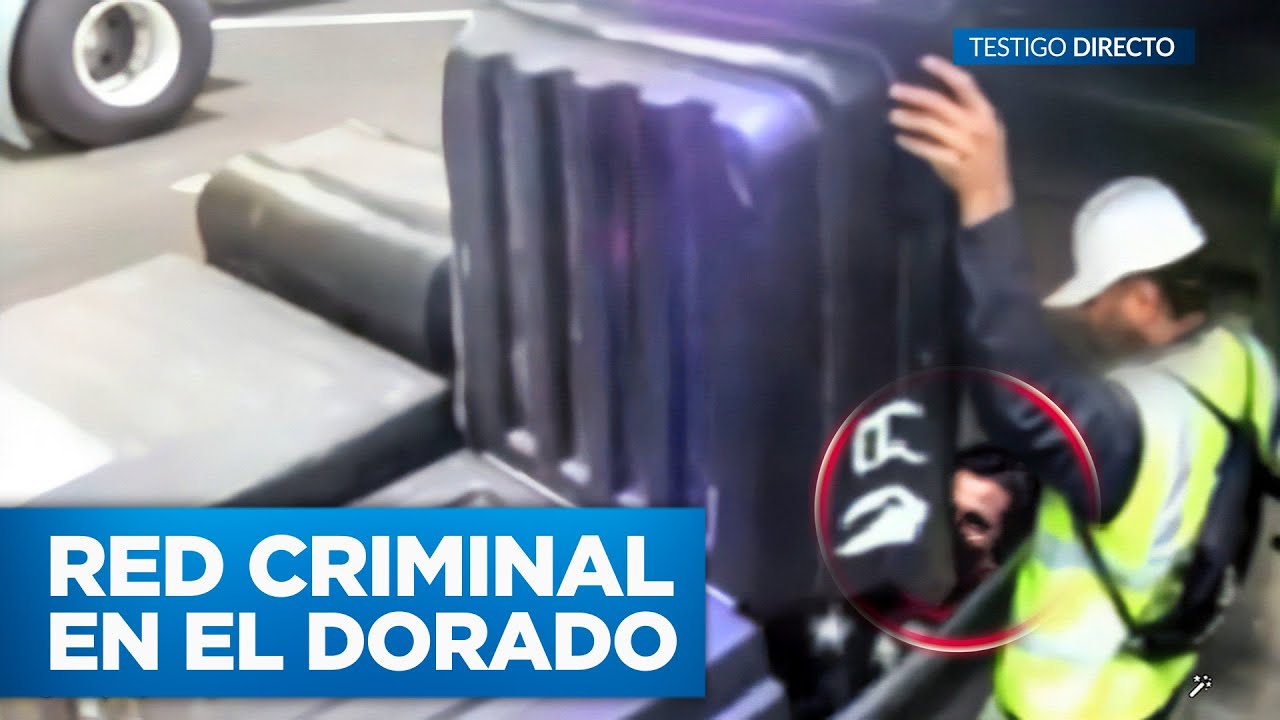 Así ocultan a migrantes ilegales en contenedores de basura y los sacan del aeropuerto El Dorado