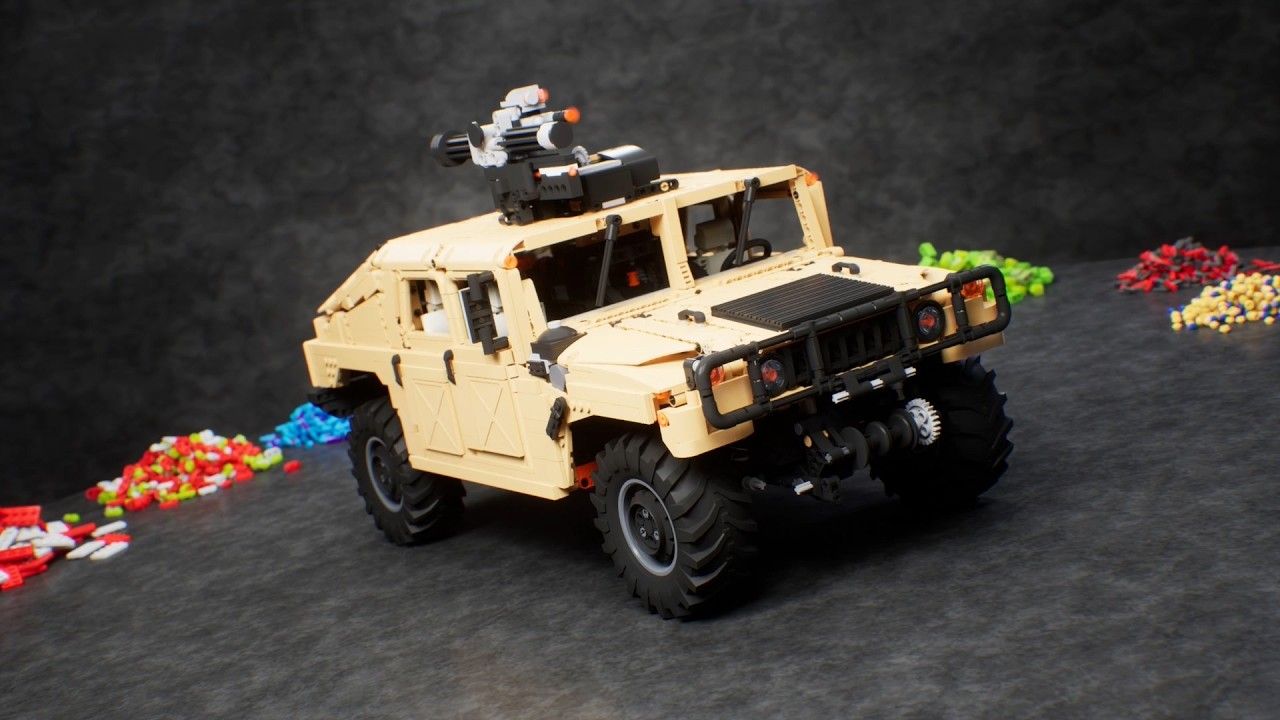 CADA Humvee &mdash; легендарный военный внедорожник в движении