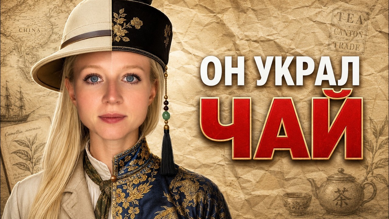 Как Британцы УКРАЛИ чай у Китая — величайшее ограбление XIX века