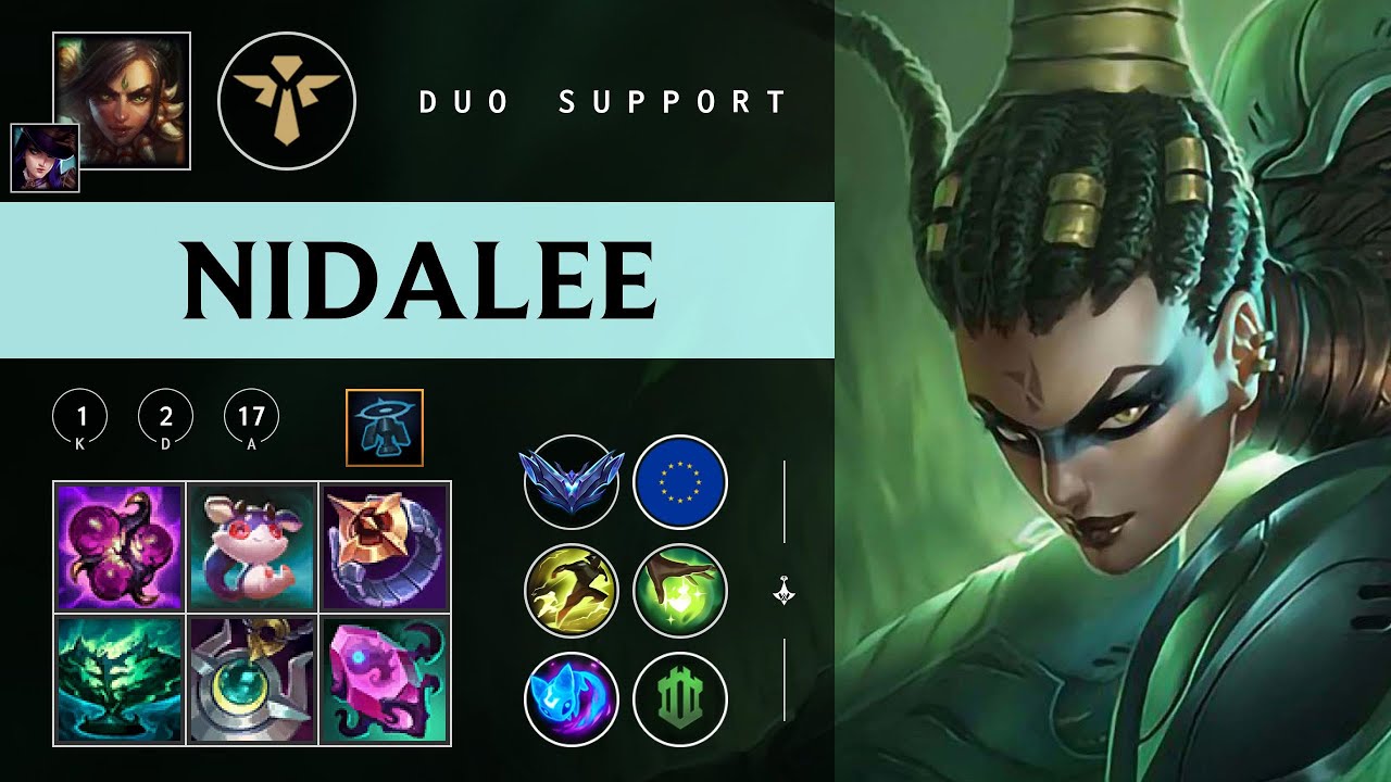 Nidalee Support vs Janna - EUW Diamond Patch 26.01